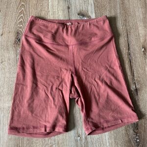 MATE Orange Biker Shorts Size M